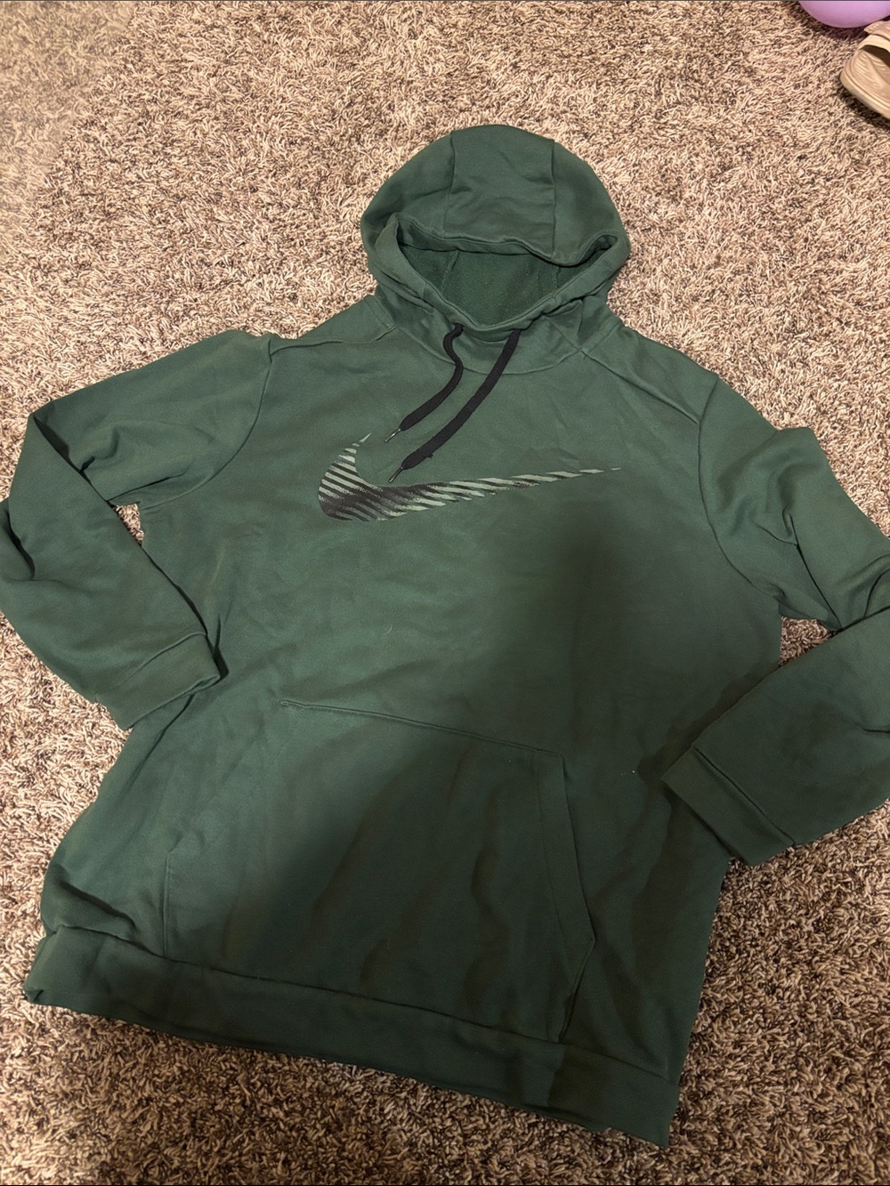 Nike Forest Green Swoosh Pullover Hoodie